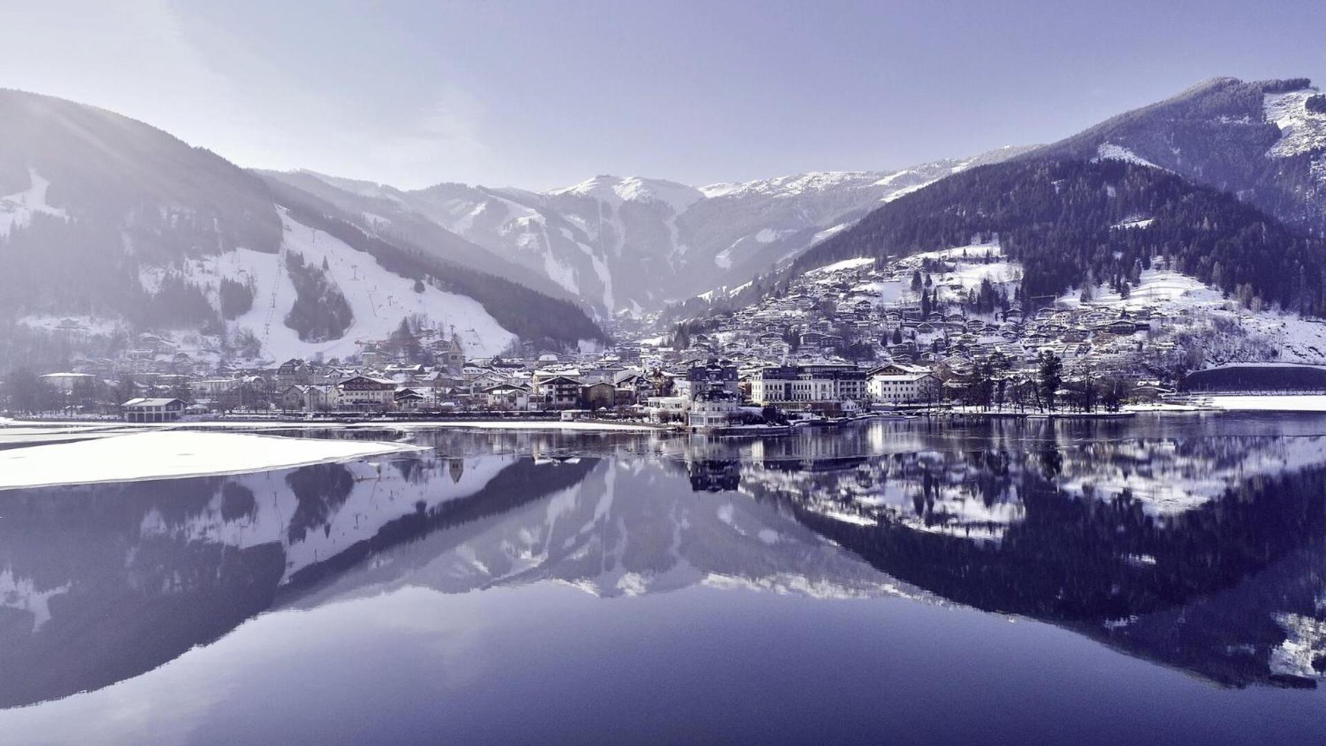 Chalet Badia Zell am See Bagian luar foto